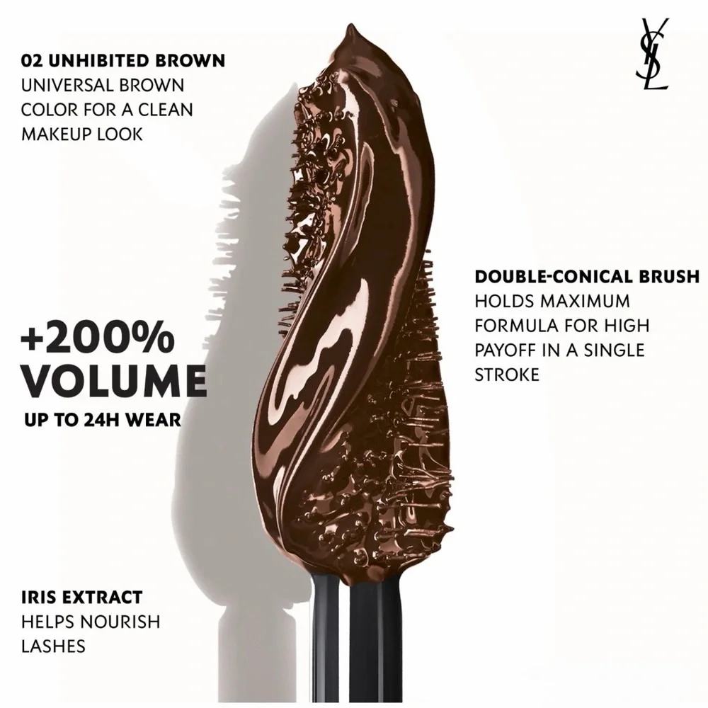 Yves Saint Laurent Lash Clash Extreme Volume Mascara - BROWN